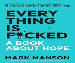 Livre de développement personnel et de réflexion sur la mentalité de Mark Manson - Édition anglaise en broché, 224 pages - Product Image 4