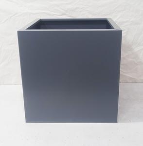 Jardinière hexagonale moderne en métal gris mat, pot de fleurs décoratif pour l'intérieur, l'extérieur, le jardin, le salon, le bureau, la décoration d'hôtel - Product Image 4