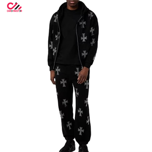 <b>Top</b> Quality Rhinestone Tracksuit Casual Streetwear Look <b>Sparkly</b> Design Rhinestone Tracksuit For Online Sale Wholesale Price - Product Image 2