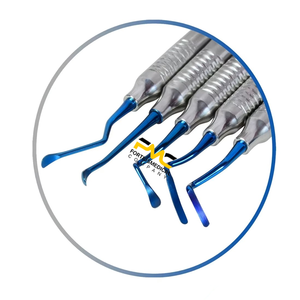 Kit d'instruments dentaires en titane à 5 fentes pour traitement par tunnelisation, pour une thérapie parodontale précise - Product Image 1