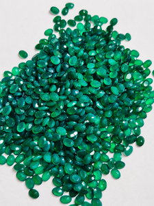 Venta al por Mayor de Piedras Preciosas Sueltas de Ónix Verde Natural |   Piedras Facetadas de Corte Octogonal Personalizadas para la Fabricación de Joyas - Product Image 6