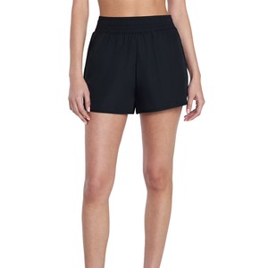 Shorts Deportivos de Punto para Mujer, Cintura Media, Elásticos, de Secado Rápido, con Bolsillos, Corte Regular, Diseño Personalizado - Product Image 4