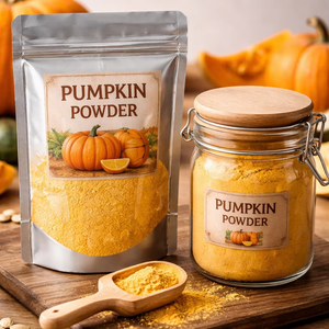 WARRLY Extracto de Semilla de Calabaza en Polvo Premium 99% Puro Natural Grado Alimenticio Secado al Aire Caliente Cultivo Artificial Envasado al Vacío a Granel - Product Image 1