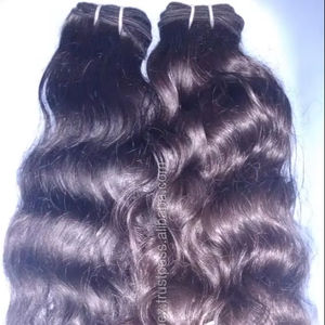 ผมเวฟอินเดียแท้คุณภาพสูงแบบดิบไม่ผ่านการแปรรูป ราคาส่งที่ดีที่สุด ปี 2026 ผมเวฟธรรมชาติสวยงามสำหรับต่อผม - Product Image 1