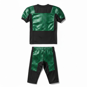 Uniforme de fútbol americano de peso pesado, logotipo personalizado del equipo, camisetas de fútbol personalizadas, ropa de fútbol de práctica para jóvenes y hombres. - Product Image 2
