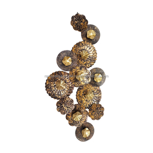 Colgante de pared de última calidad de estilo elegante hecho de hierro de metal arte de pared decorativo para interiores y exteriores a un precio asequible - Product Image 5