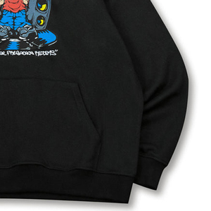 Sweat à capuche personnalisé pour homme avec impression graphique DTF, pull-over OEM streetwear, sweat-shirt à capuche décontracté à manches longues pour homme - Product Image 4