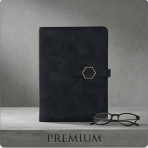 Libreta de Planificación Empresarial Premium Aurelux A5 con Ventana y Correa, Multicolor, Logotipo Personalizado para Profesionales Corporativos - Product Image 2