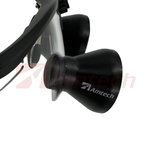 <strong>Amtech</strong> TTL1 Dental Surgical Loupes with Light CE Certified Class I Manual Instrument 3.5x Magnification - Product Image 4