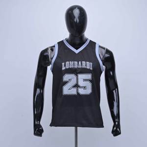 Camisetas Deportivas Personalizadas de Alta Calidad con Logotipo, Nombre y Número, Camisetas de Baloncesto de Malla Transpirable con Cuello Redondo de Poliéster Reciclado - Product Image 1