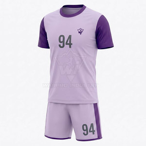 Custom Soccer Uniform Set For Men Lightweight Football Jersey And Shorts With Fabric Modern Design And Comfortable <b>Athletic</b> Fit - Product Image 2