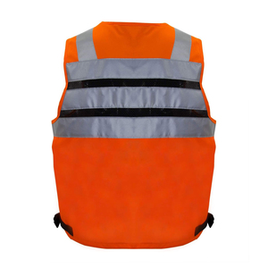 Professional Reflective Workwear <b>Uniforms</b> Safety Vest Lightweight <b>Construction</b> Safety Vest High Quality Supplier - Product Image 6