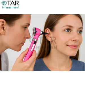 Otoscope rose, kit de diagnostic de G.S Instruments pour examen ORL professionnel et usage médical - Product Image 5