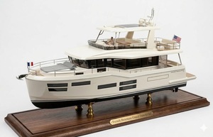 Modelo de Barco Personalizado Beneteau Grand Trawler 62 (Serie Trawler) de 30 Pulgadas - Product Image 1