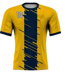 Camisetas de Fútbol Personalizadas 2025 con Impresión por Transferencia de Calor, 100% Poliéster, de Secado Rápido, con Número Personalizado, para Adultos - Product Image 1