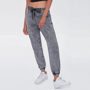 Pantalon de jogging élégant doublé en polaire avec poches imprimé graphique, pantalon de survêtement confortable et décontracté pour l'automne et l'hiver pour femmes - Product Image 2