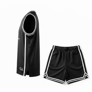 Tenue de basketball entièrement sublimée, graphiques personnalisés, logo, noms, numéros, ensembles d'équipe de basketball, ensembles d'entraînement - Product Image 4