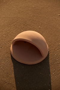 Round Ceramic Home Decor Outdoor Floor Mount Minimalist Living Room Wall <b>Sconce</b> Durable All Seasons - Product Image 3