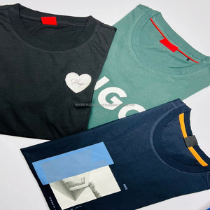 Camiseta Clásica Vintage de Punto XL para Verano y Primavera, Bordada, con Spandex, Hecha en Bangladesh, Ropa en Stock, Camiseta de Algodón para Hombre - Product Image 5