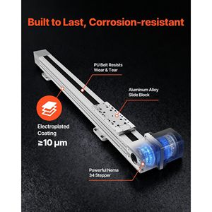 Motore Stepper Nema34 con Guida Lineare da 600 mm, Attuatore a Cinghia ad Alta Velocità per Macchine CNC di Incisione e Fresatura - Product Image 3