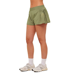 Shorts de sport pour femmes, extensibles dans 4 directions, taille haute, confortables et respirants, pour l'été et la gym. - Product Image 3