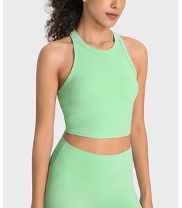 Sujetador deportivo de yoga para mujer, de doble cara cepillada, de alto soporte, con espalda cruzada y transpirable - Product Image 3