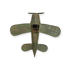 Modelo de Avión de Hierro de 12 Pulgadas, Decoración de Metal para Exhibición, Colección, Decoración de Oficina y Hogar con Temática de Aviación - Product Image 3
