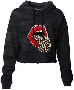 Sweat-shirts à capuche personnalisés pour femmes, ajoutez votre texte, votre image, votre photo, sweat-shirt à capuche court - Product Image 4