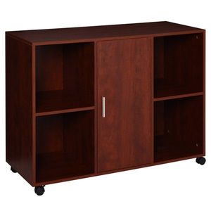 Brown File Cabinet Durable Storage Solution for Home or Office - Product Image 2