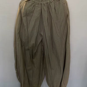 Pantalon décontracté en coton pour femme, style été américain, imprimé bloc, pour le yoga - Product Image 1