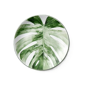 Nueva Bandeja de Hierro Esmaltada Hecha a Mano para Mesa de Comedor, con Ilustraciones Detalladas, Práctica para Servir, Patrón Personalizado - Product Image 3