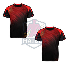 เสื้อยืดกีฬาแขนสั้น ผ้าโพลีเอสเตอร์ 100% ระบายอากาศได้ดี ราคาถูก เหมาะสำหรับกิจกรรมกลางแจ้ง - Product Image 3