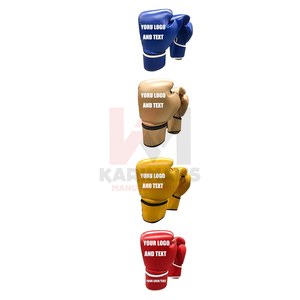 Guantes de MMA con Logotipo Personalizado, Guantes de Combate de Cuero para Entrenamiento en Gimnasio, Grappling, Equipo Deportivo Resistente - Product Image 4