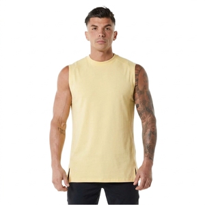 Men Fitness Sportswear O-Neck <b>Plain</b> Tank Top Sleeveless <b>Tshirt</b> Breathable Workout Sports Tank Top Gym Athletes Men Tank Top - Product Image 6