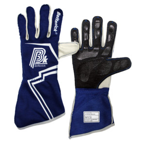 Gants de course sportifs unisexes Beltenick approuvés FIA, de haute qualité, noirs, à doigts entiers, antidérapants, ignifuges en matériau NOMEX - Product Image 3