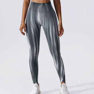 Leggings de Yoga de Cintura Alta para Mujer, Transpirables, Sin Costuras, con Diseño AND1, Tejido de Algodón/Bambú para Entrenamiento y Running - Product Image 4