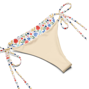 Ensemble de bikini deux pièces de marque de luxe, vêtements de plage avec imprimé sexy et perles pour adultes - Product Image 3