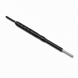 Poignée de scalpel à poussoir n° 3, éjection facile, pour dentiste, sûr, extracteur de lames à poussoir - Product Image 1
