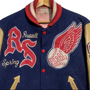 Latest Casual Canvas Varsity <b>Jacket</b> OEM Outdoor Winter Chenille Patch Embroidered Front Waterproof Breathable Windproof Mandarin - Product Image 3