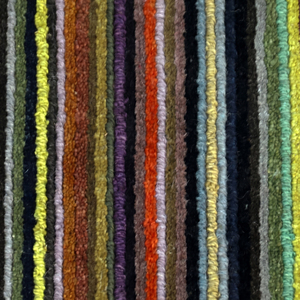 Alfombra de Lana Tufted a Mano Multicolor Festival Strata, Moderna, con Rayas Horizontales, Antideslizante, Ecológica, de Pelo Grueso para Interiores - Product Image 3