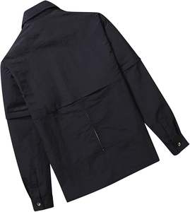 Uniforme de Guardia de Seguridad con Logotipo Bordado Personalizado, Chaqueta, Pantalones Cargo Resistentes de Algodón Ripstop para Hombre, Camisa de Manga Larga, Ropa de Trabajo - Product Image 5