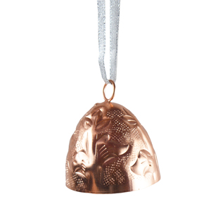 Copper Color Bells Hanging Design Christmas Festive Bell Gift and Souvenir Large Metal Craft Bells Large Church Design - Product Image 3