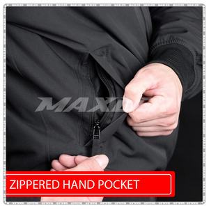 Veste softshell pour moto avec coque imperméable, respirante et coupe-vent pour les livreurs professionnels et les trajets urbains - Product Image 5