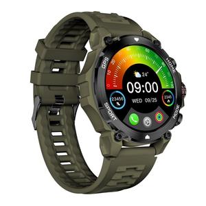 สมาร์ทวอทช์ GPS <span class=keywords><strong>G6</strong></span> หน้าจอ AMOLED 1.43 นิ้ว แบตเตอรี่ 450mAh กันน้ำ 5ATM พร้อมเข็มทิศ วัดความสูง วัดความกดอากาศ เหมาะสำหรับการเดินป่า ชาร์จไร้สาย ตัวเรือนพลาสติก สำหรับผู้ชาย - Product Image 5