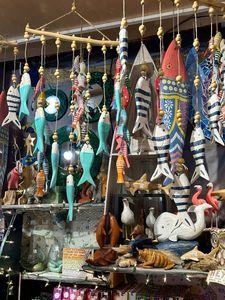 Lotus bleu Offre Spéciale 2025 poisson décoratif en bois Eco Craft cadeau pour les amoureux de l'océan et de la mer - Product Image 6