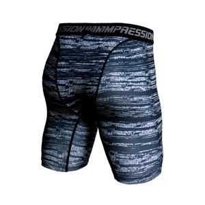 Shorts de musculation pour hommes, pantalons de fitness professionnels, coupe ajustée, séchage rapide, vêtements de sport, shorts de cyclisme, imperméables et respirants - Product Image 2