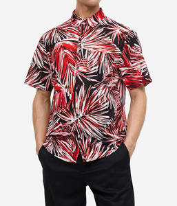 Chemises décontractées pour hommes en coton 100% de haute qualité, confortables pour l'été, à manches courtes, avec poche boutonnée, chemise décontractée - Product Image 1