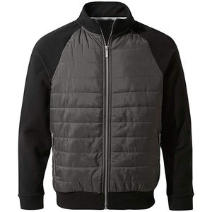 New Arrive Unique Design High Quality Custom Coated Stand Collar Quilted Puffer Jacket <b>Men</b> Low Cost Hooded Front Logo - Product Image 2