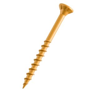 350 pezzi # Viti per Legno 8 x 2 Pollici, Rivestite Antiruggine, Viti per Esterni Torx/T25, Resistenti alla Ruggine, per Pavimentazioni Esterne M3 - Product Image 6