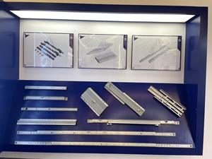 Minimalist 48mm Extendable Dining <b>Table</b> Heavy Duty Double Section <b>Foldable</b> Vietnam Ready to Assemble for Hotel Dining Room - Product Image 3